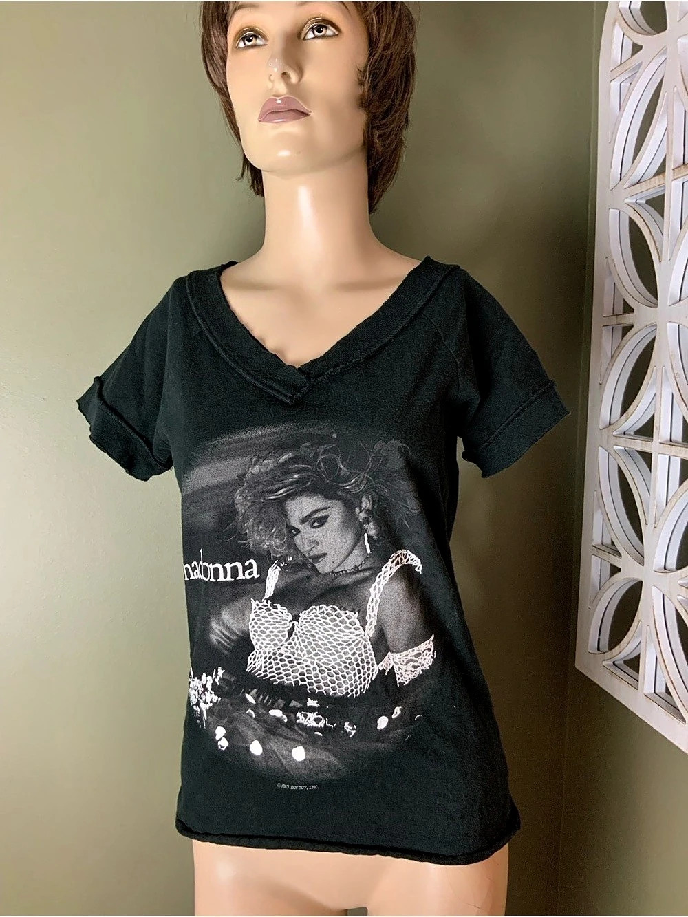 Madonna Virgin Graphic Tee Size Medium